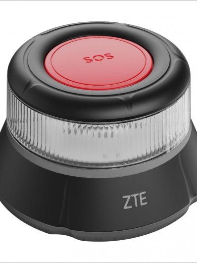 ZTE E1 Baliza V16 Homologada y Conectada a DGT, Luz de Emergencia 360°