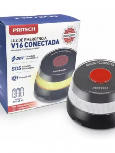 Baliza V16 Homologada DGT con Geolocalizador