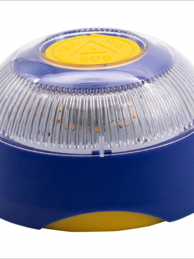 Europe Roads Baliza V16 Homologada DGT con Geolocalizador | Conectada DGT 3.0