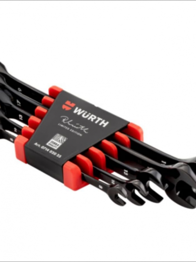 Conjunto Llaves Combinadas con Carraca 5 Piezas - 8/10/13/17/19mm