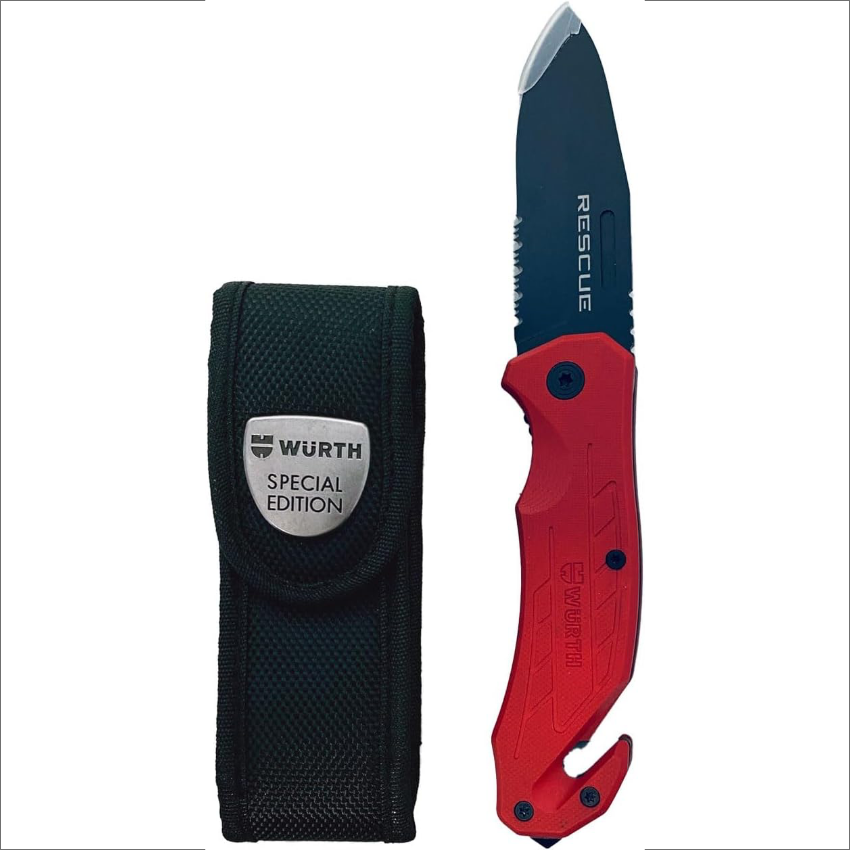 WURTH - Navaja de Rescate Plegable