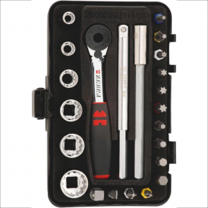 Würth - Llave de Vaso de 1/4 Pulgadas, Varios Modelos, Negro