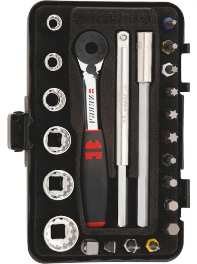 Würth - Llave de Vaso de 1/4 Pulgadas, Varios Modelos, Negro