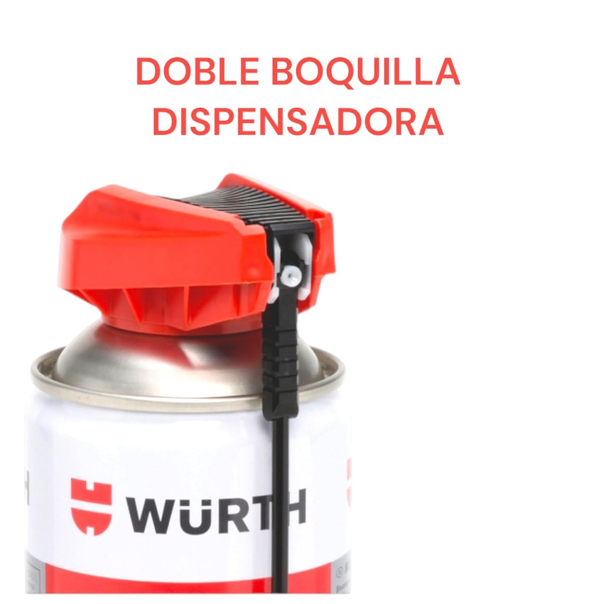 WURTH lubricante Multiusos Spray 400ml - Imagen 2